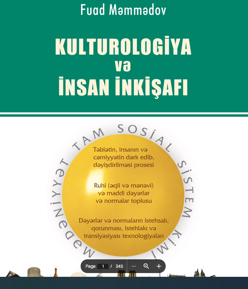 Kulturologiya və insan inkişafı 